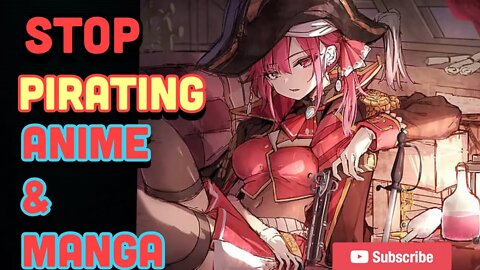 STOP Pirating Anime and Manga! #japan #anime #manga