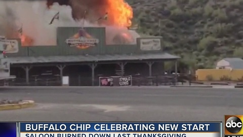 One year since Buffalo Chip Saloon burned down on Thanksgiving Day