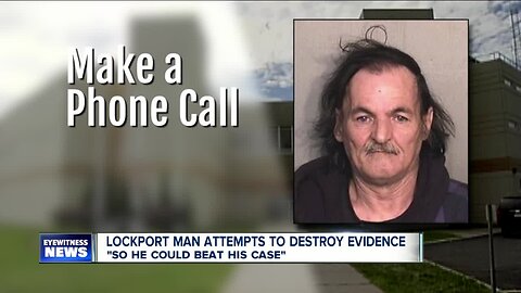 Lockport sex offender attempts to destroy evidence while behind bars