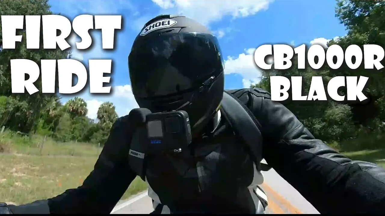 2022 CB1000R First Ride / MotorVlog Setup Test - Let Me Know What You Think!!