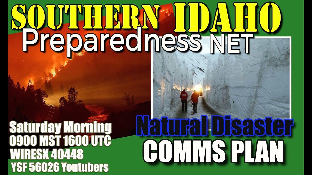 March 2nd 2024 Southern Idaho Preparedness Net Recap