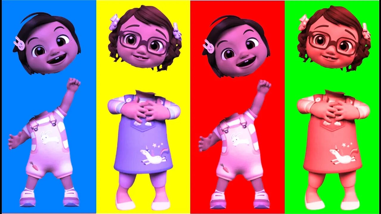 COCOMELON | Match the Head | Video for kids 2023 New #026
