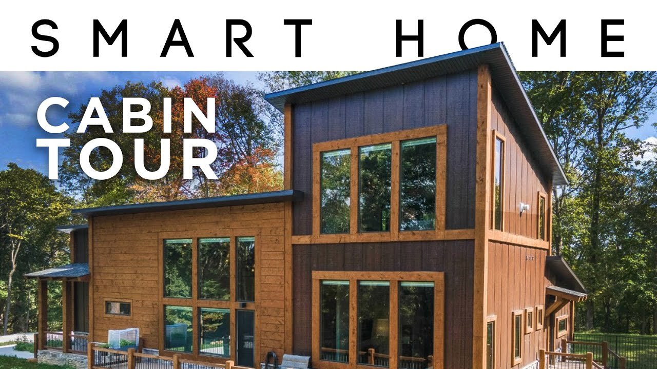 Modern Tech Meets Rustic Cabin | Nashville Home Tour!