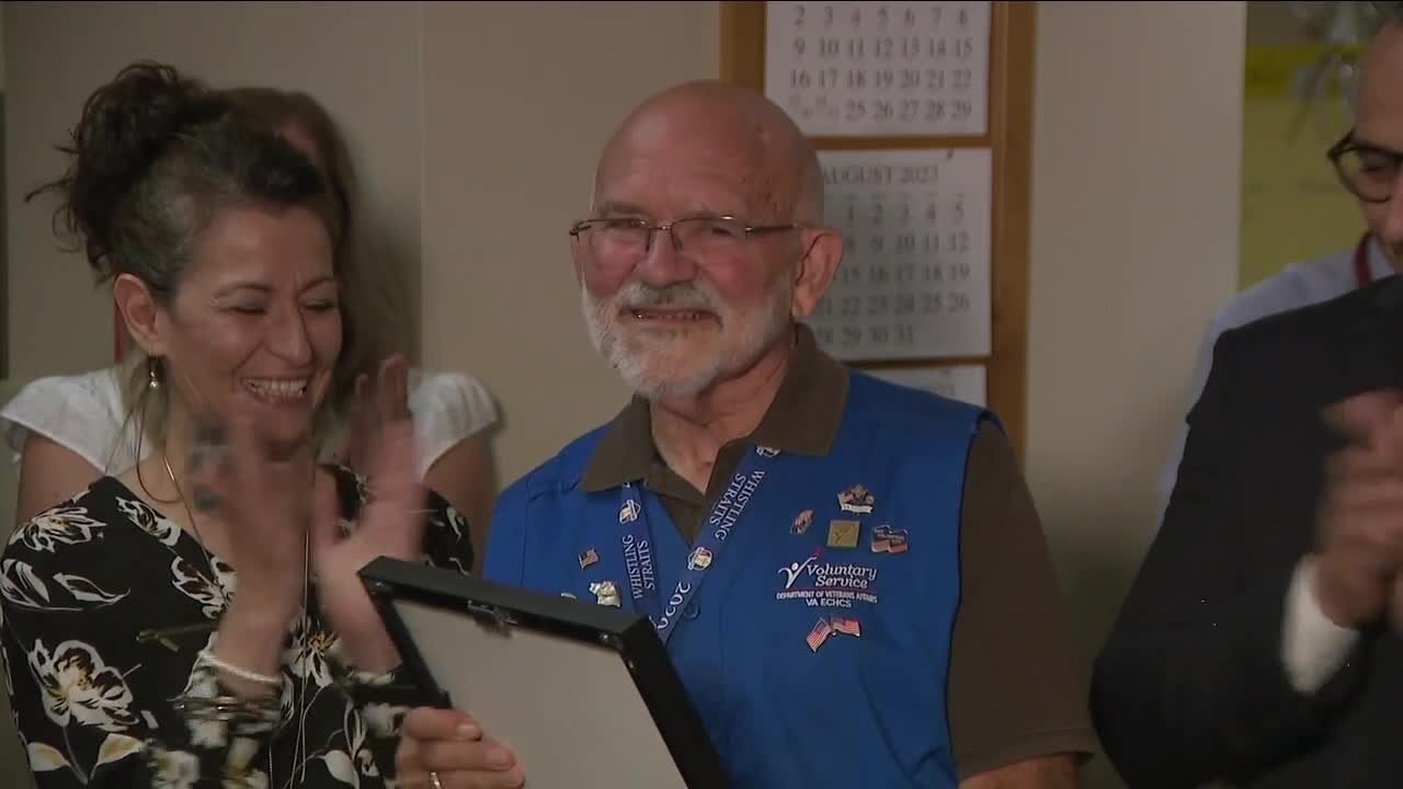 Veterans Affairs pharmacy assistant passes 10,000 hour mark volunteering