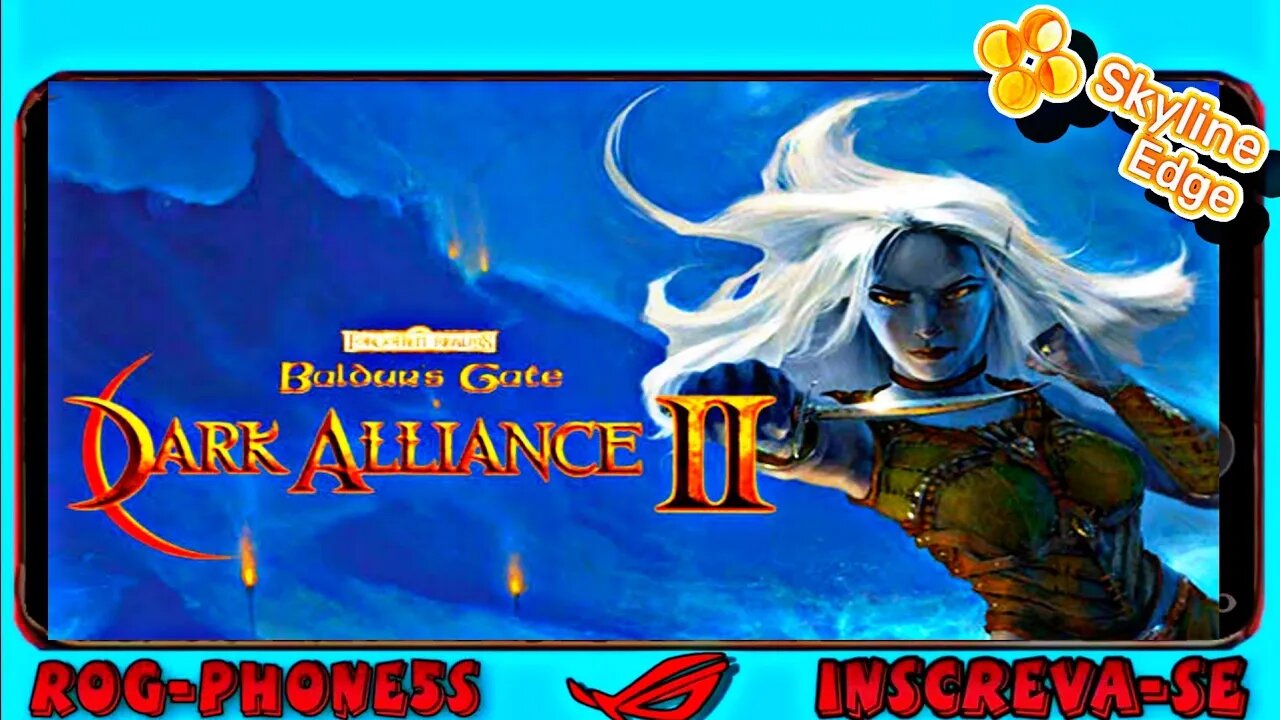 BALDURS GATE DARK ALLIANCE 2 - teste no Skyline Edge v21 emulador Switch