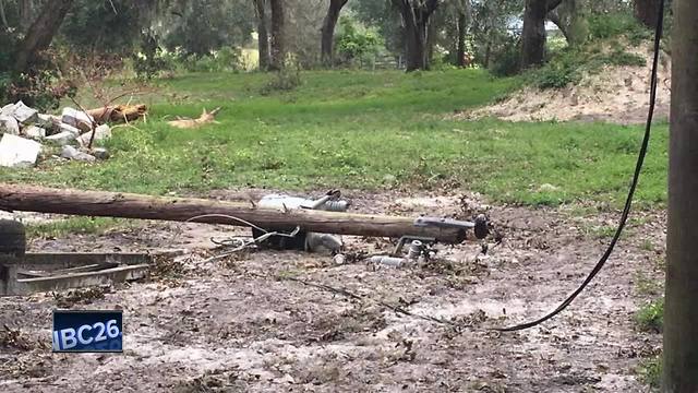 Wisconsin Public Service crews work to restore power in Florida after Hurricane Irma