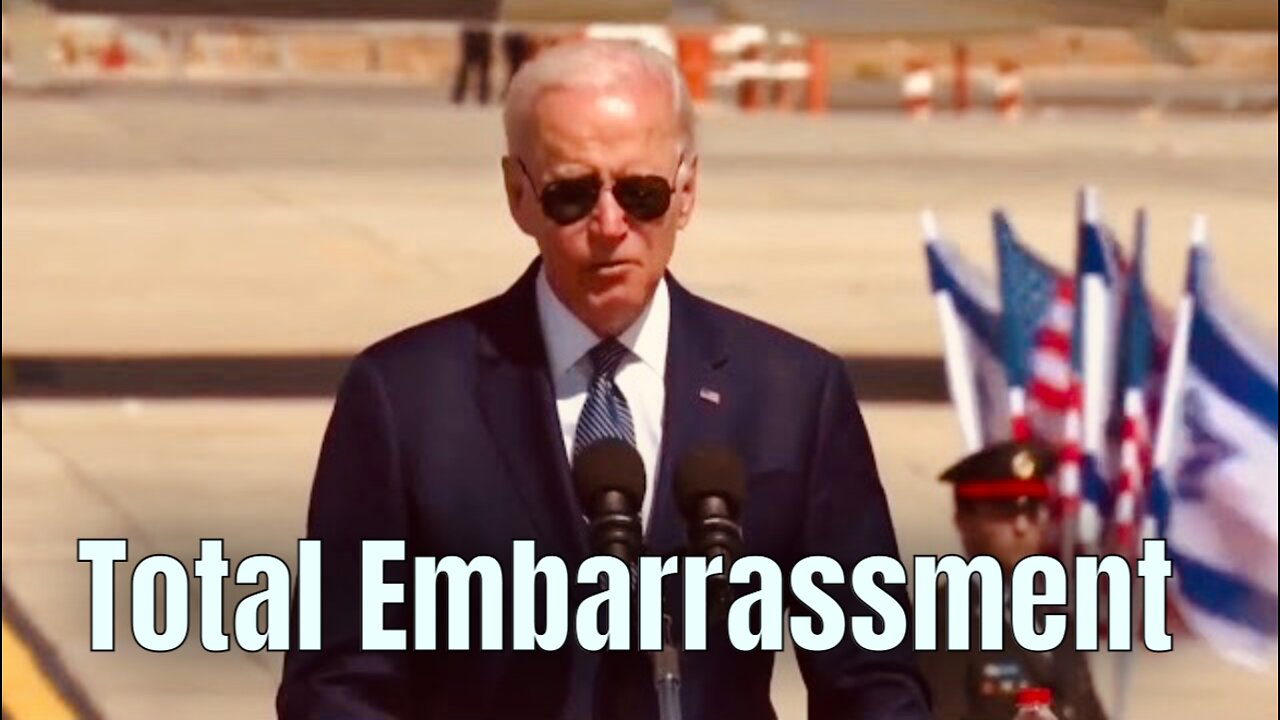 Biden Lands in Israel, calls the Holocaust an “Honor” 🤦‍♂️