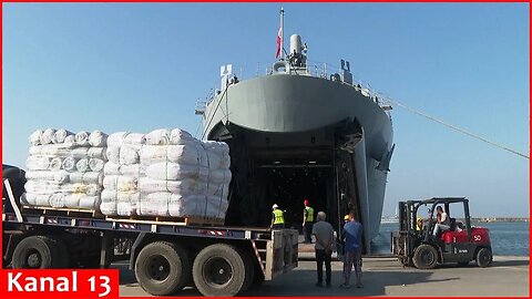 Turkey sends 300 tons of humanitarian supplies to Lebanon