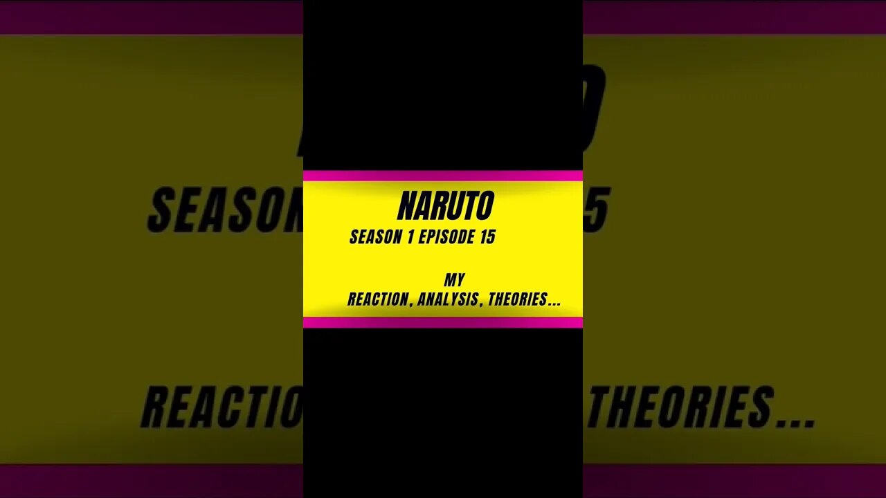 naruto reaction harsh&blunt s1 episode 15 voice short