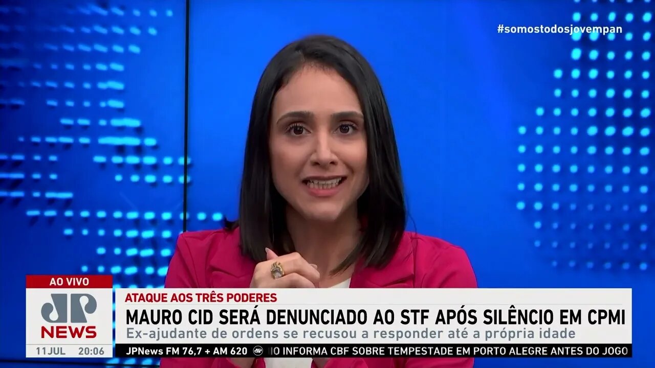 Dora Kramer sobre depoimento de Mauro Cid : “Quem cala é porque não tem como se defender”
