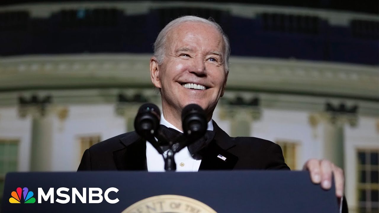 WATCH - Biden'w full remarks at 2024 White House Correspondence Dinner