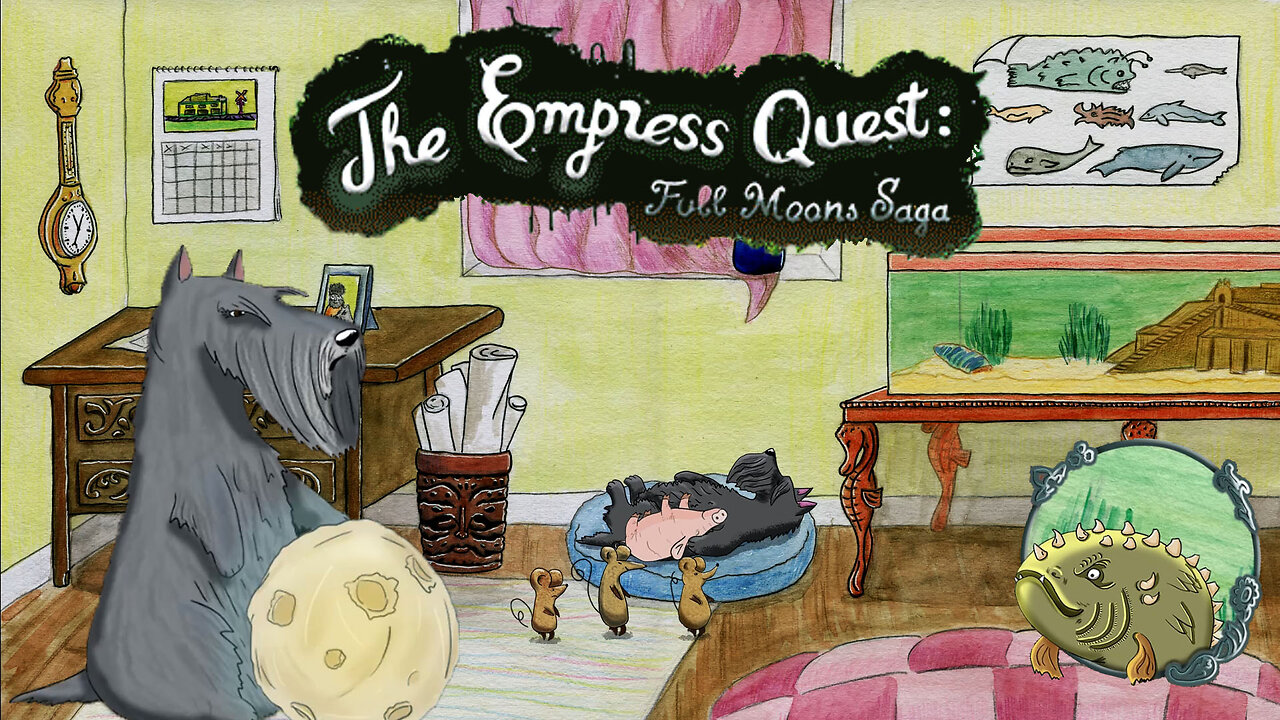 The Empress Quest: Full Moons Saga - A Scottish Terrier's New Life (Point-&-Click Adventure)