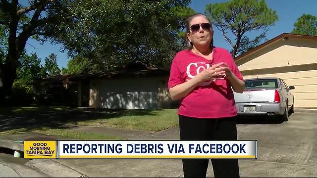 Pinellas County residents can report Hurricane Irma debris via Facebook