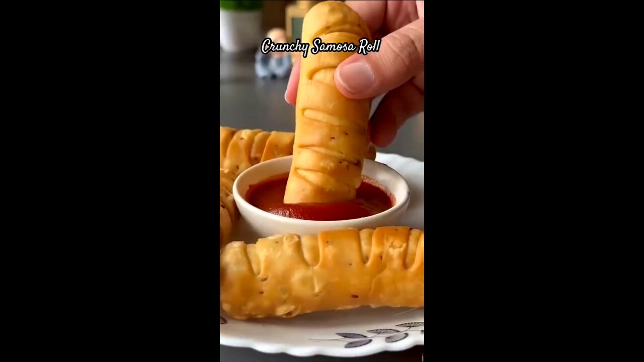 Yummy and Delicious Samosa Roll Recipe | For Snacks Time