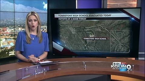 Tombstone High reopens after bomb threat