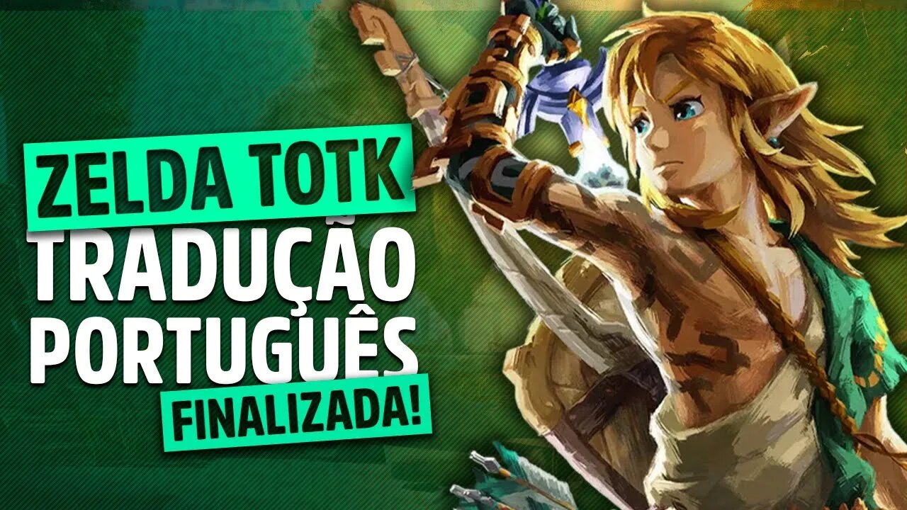 A TRADUÇÃO mais aguardada SAIU! Zelda Tears of the Kingdom AGORA EM PORTUGUÊS! (TriForce Heroes)