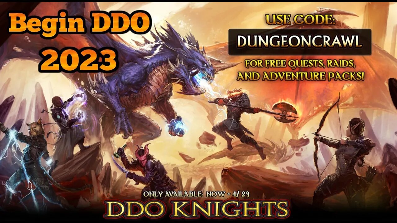 Getting Started ~ DDO in 2023 ~ Questing Coupon Event