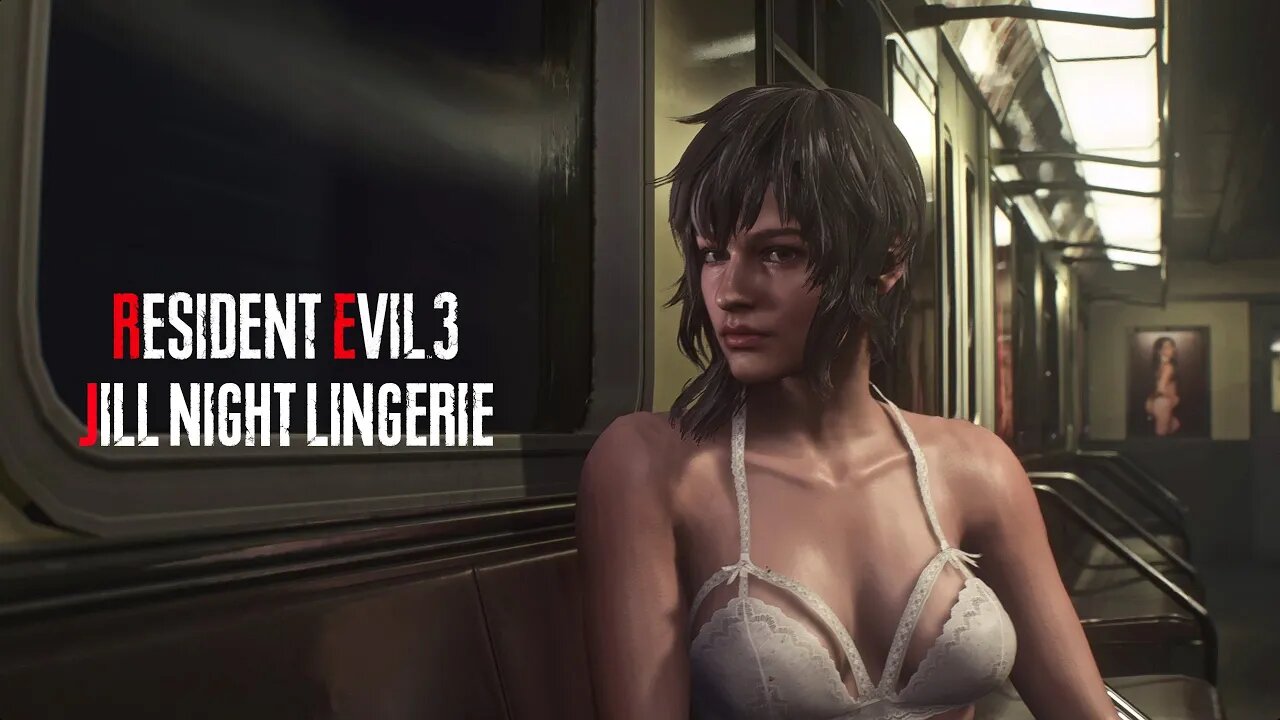 Resident Evil 3 Remake Jill Night Lingerie mod