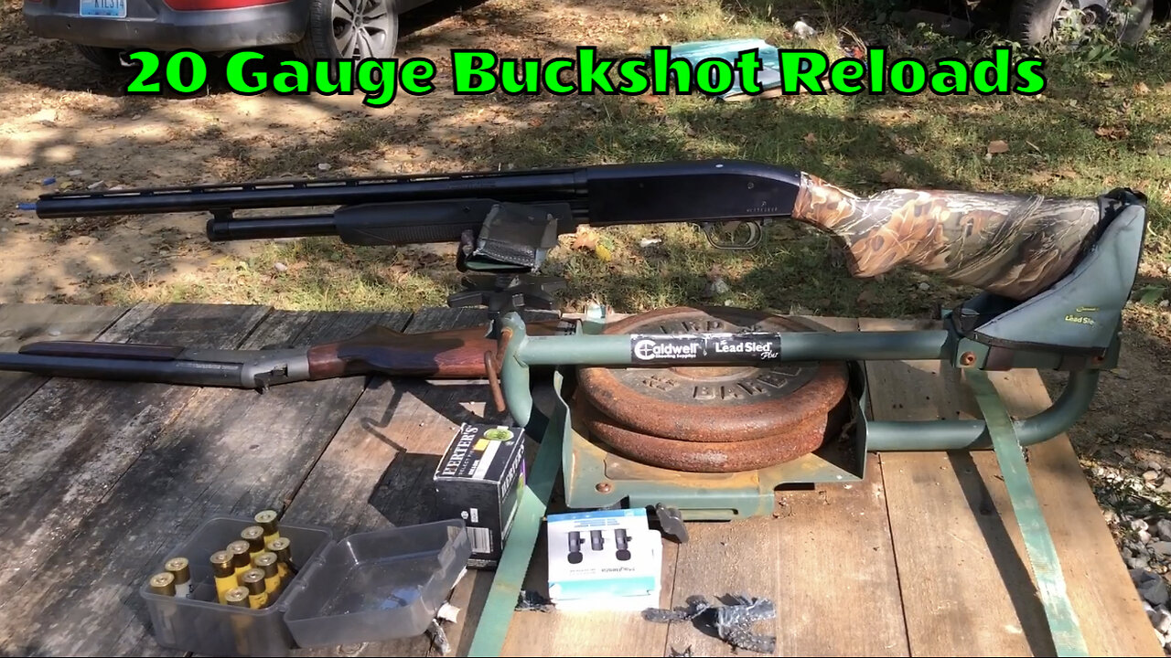 20 Gauge Buckshot Testing 2.75” & 3” With Maverick 88 Youth Model