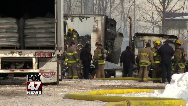 Semi total loss after fire