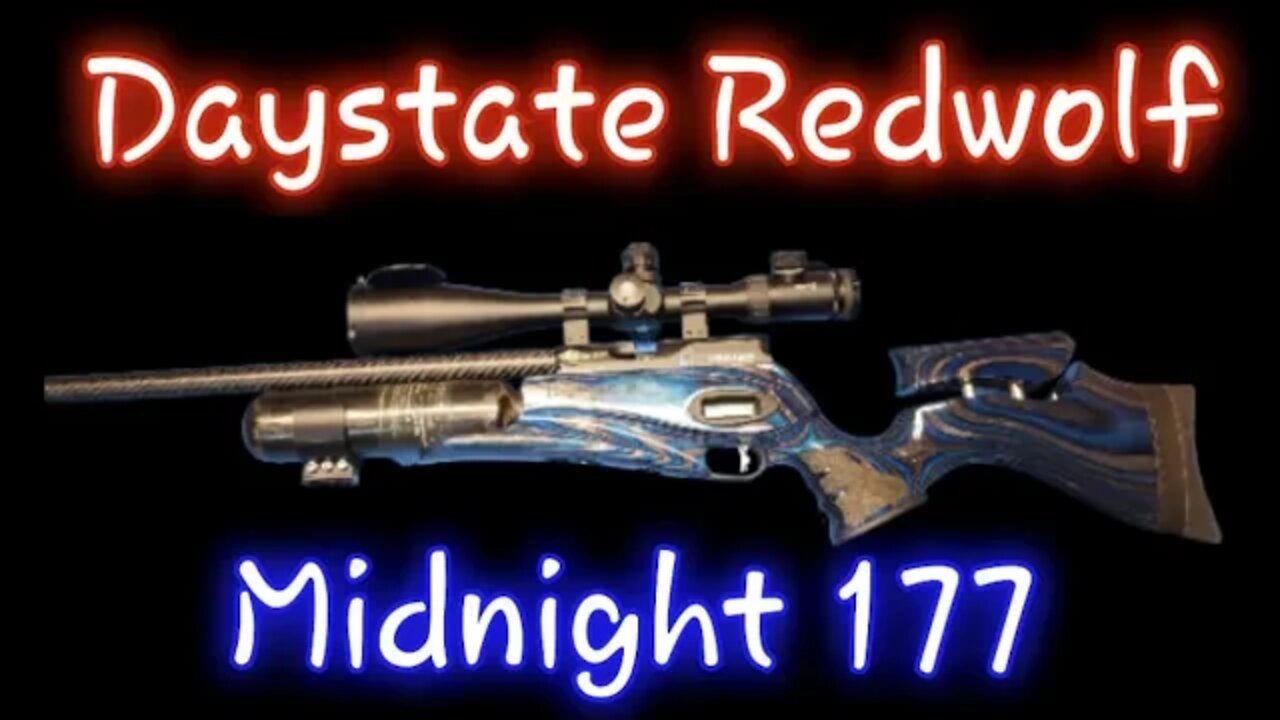 Daystate RedwolfMidnight 177 intro... I'm in love!