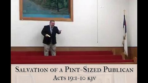 Salvation of a Pint-Sized Publican