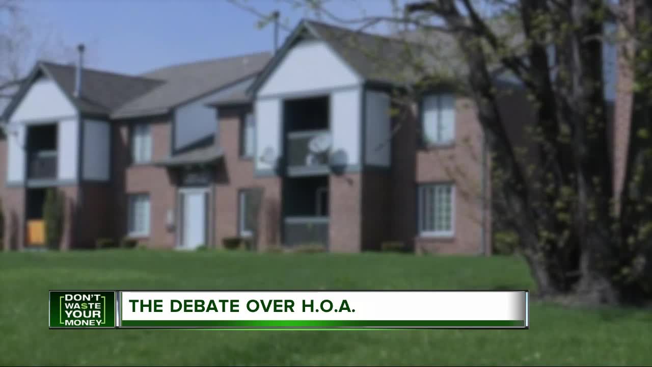 The debate over HOA