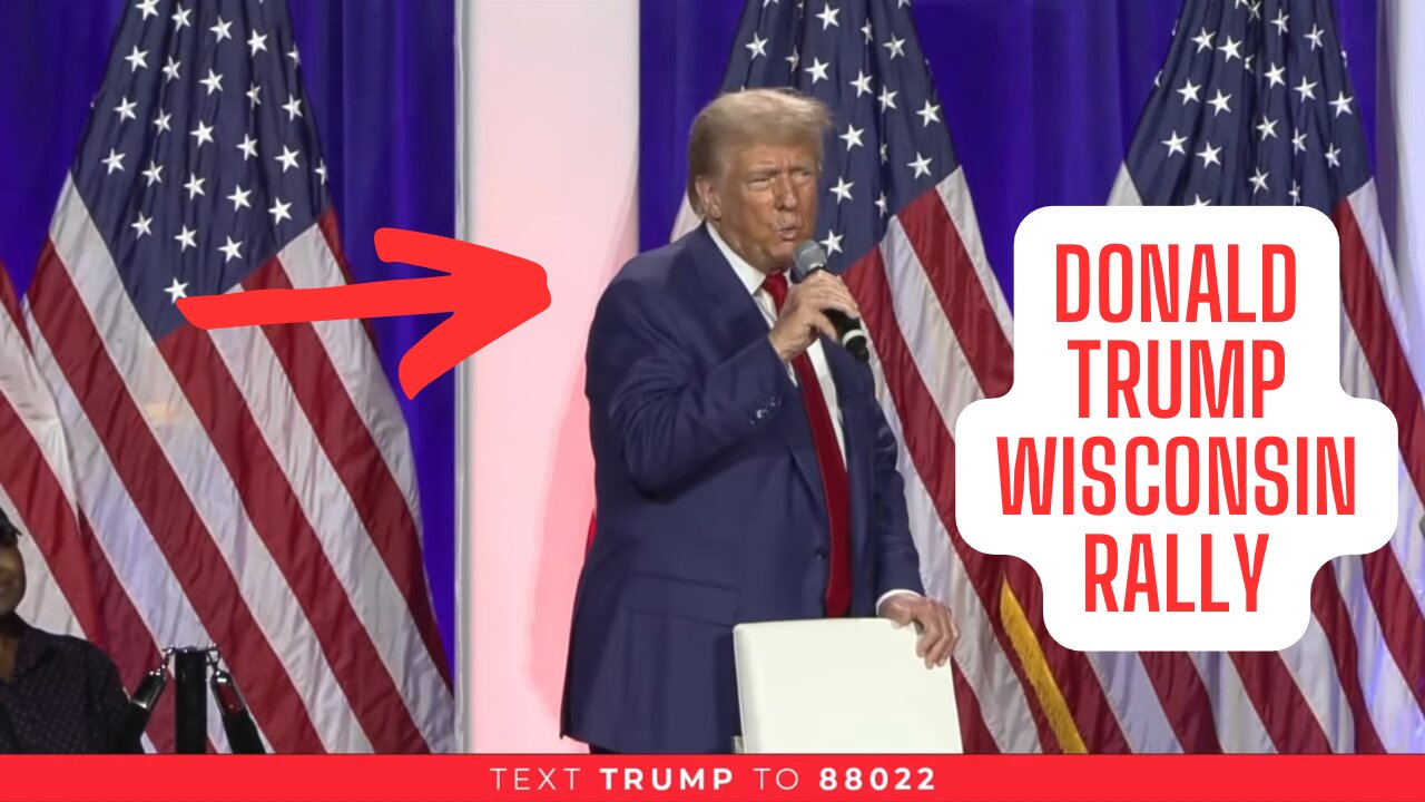 Donald TRUMP Addresses Voters In WISCONSIN! Latest Campaign UPDATES!