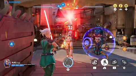 Star Wars Hunters Rieve gameplay.