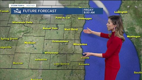 More sunshine and dry weather Friday into the weekend