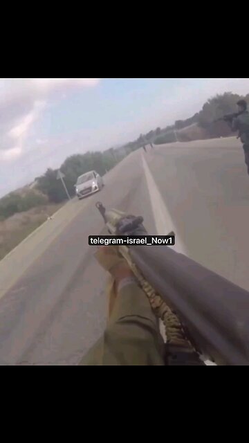 Nazi-Hamas terrorists shooting kids trying to escape the Nova Music Festival