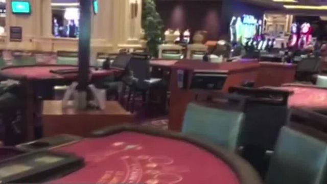 Las Vegas hotels eerily empty day after mass shooting