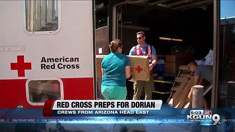 Red Cross volunteers fly out of Tucson to help in the south