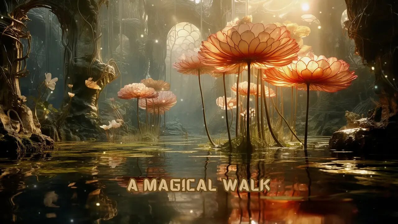 A MAGICAL WALK with fairies and elves.