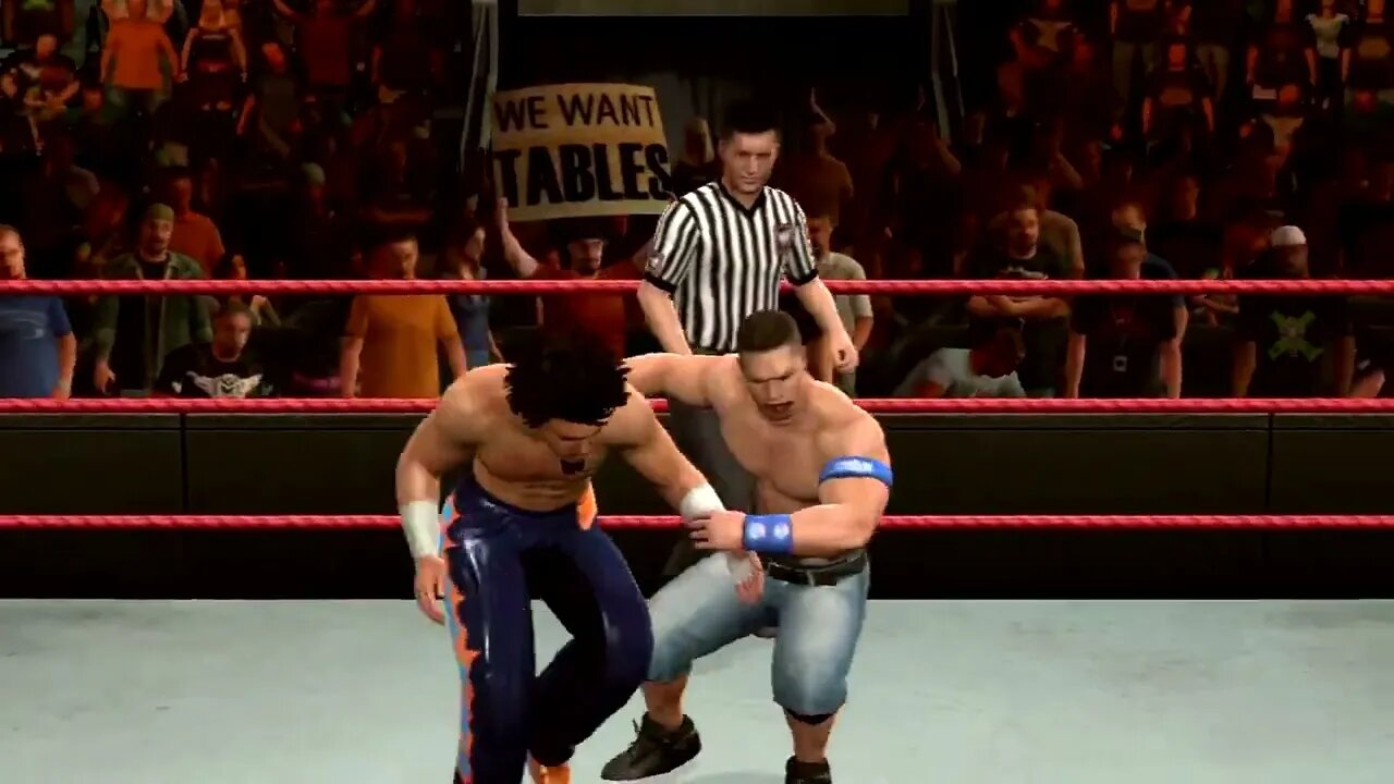 WWE SmackDown vs. Raw 2010 Gameplay John Cena vs Carlito
