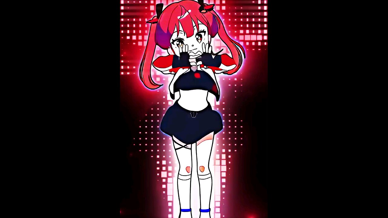 「Cuteness Overload🔥😫」 - Houshou Marine #houshoumarine #anitoonstv #vtuber #animeedits