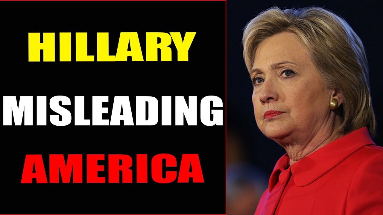 HILLARY MISLEADING MERICA WHIT FALSE FLAGS - TRUMP NEWS