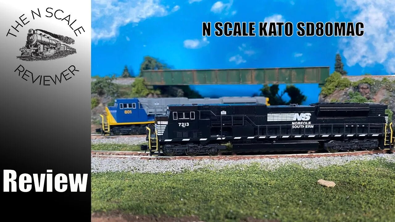 Review: N Scale Kato SD80Mac