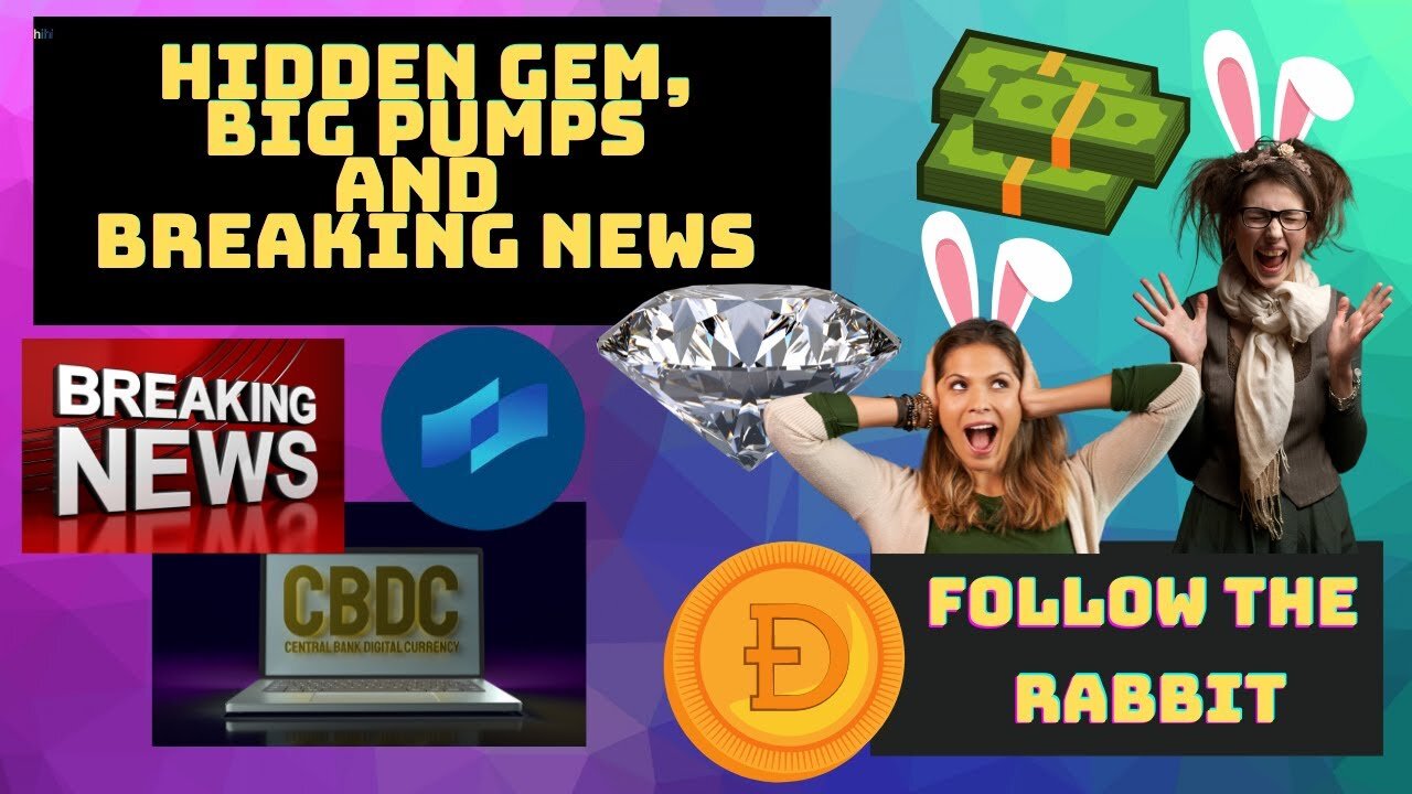 Top mid and big cap coins ready to PUMP, our HIDDEN GEM and BREAKING NEWS in the crypto community