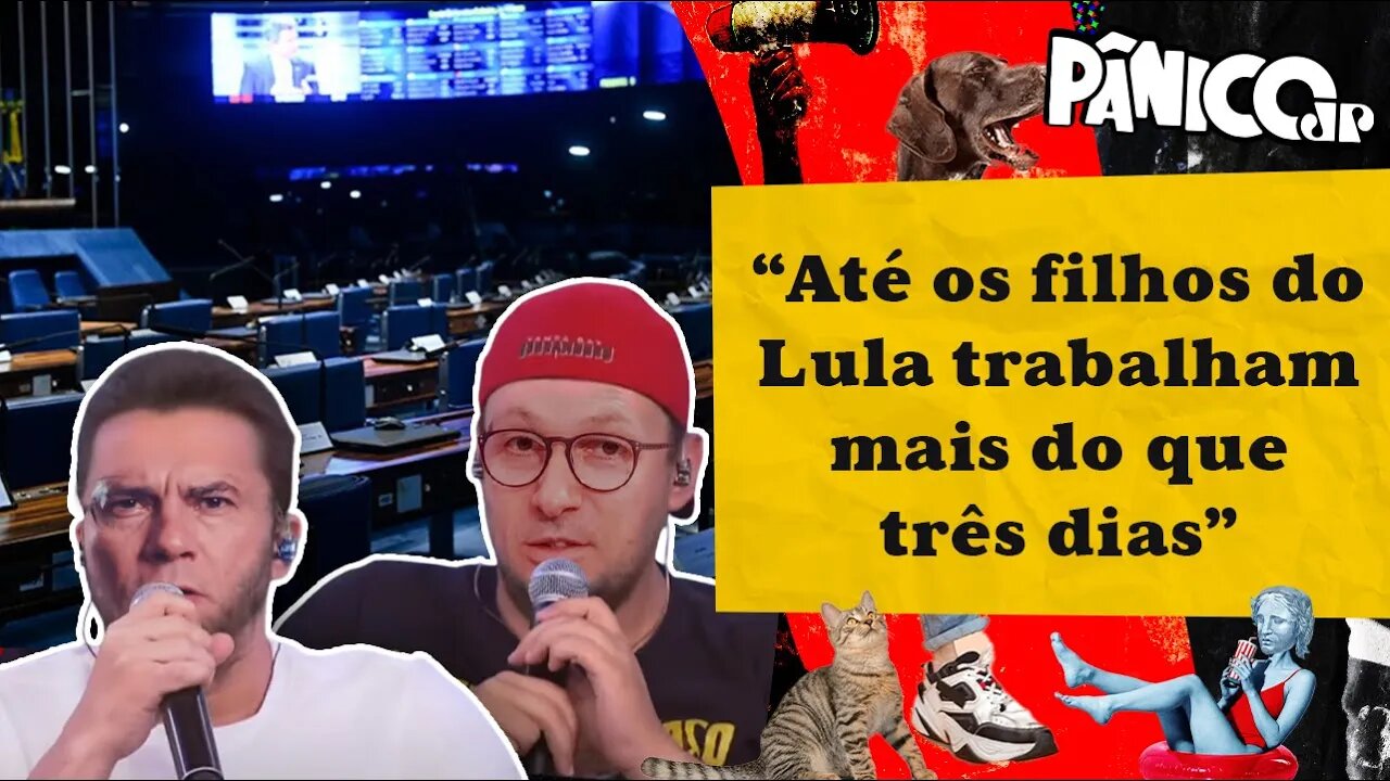 TÉDIO MORO E ROMEU ZEMA DEBATEM “FOLGA” DOS SENADORES