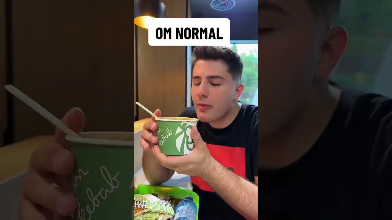 OM NORMAL VS PSIHOPAT #oguritamica #mancaciosul #romanian #food #mancare #romania #kingrolls