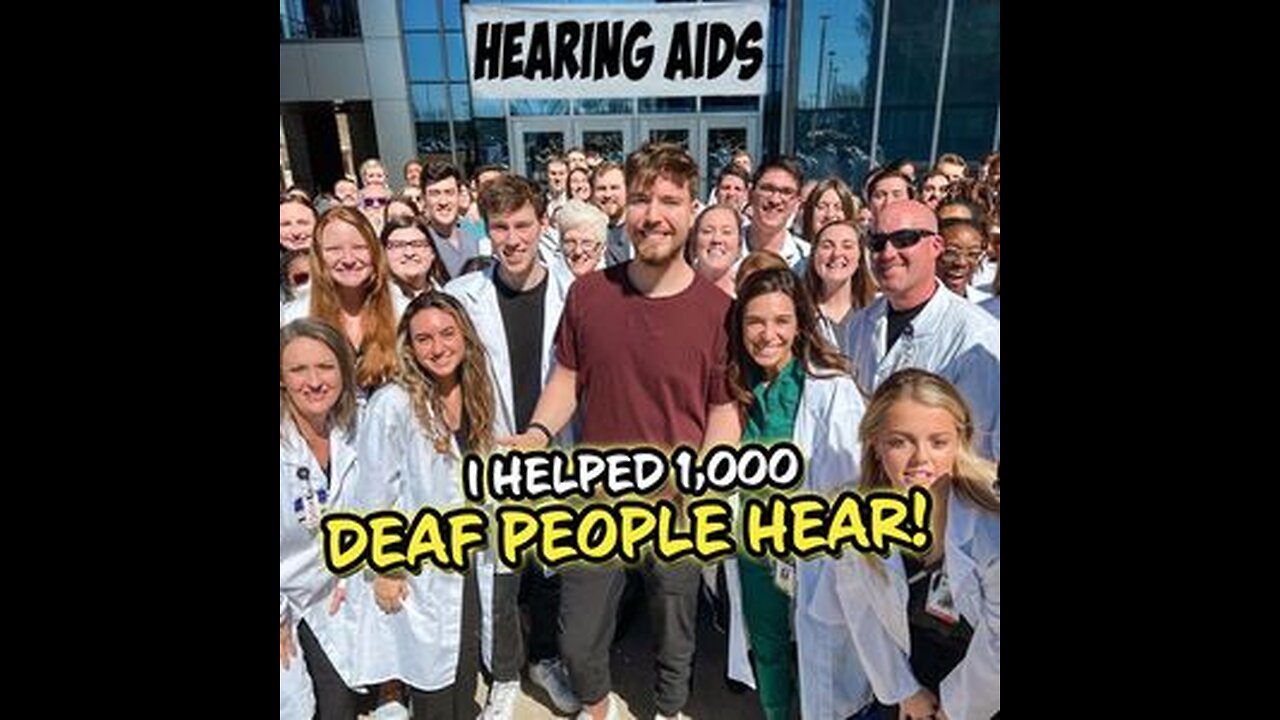 They Couldn’t Hear Till Now: Mr Beast Helped 1,000 Deaf People