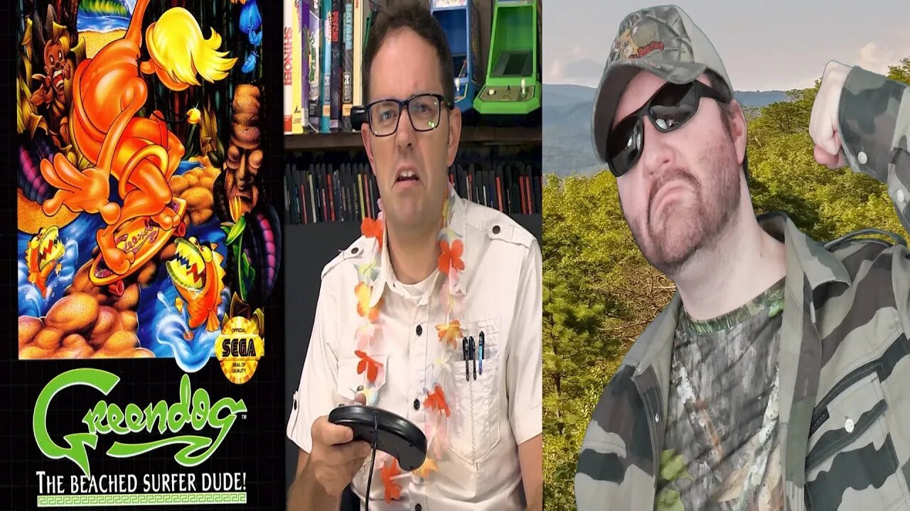 Greendog (Sega Genesis) - Angry Video Game Nerd (AVGN) - Reaction! (BBT)