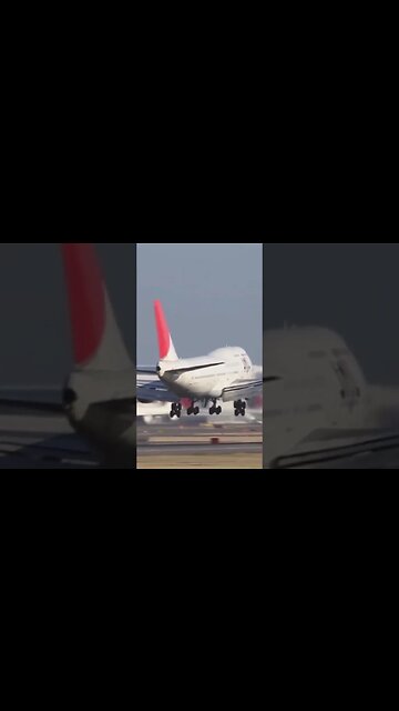⛔️Unable to land Boeing 747 goes around✈️