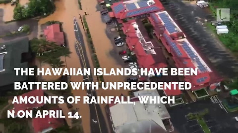 Family Stranded on Island Rescued by Celeb in Boat After Record-Setting Rainfall Causes Flood