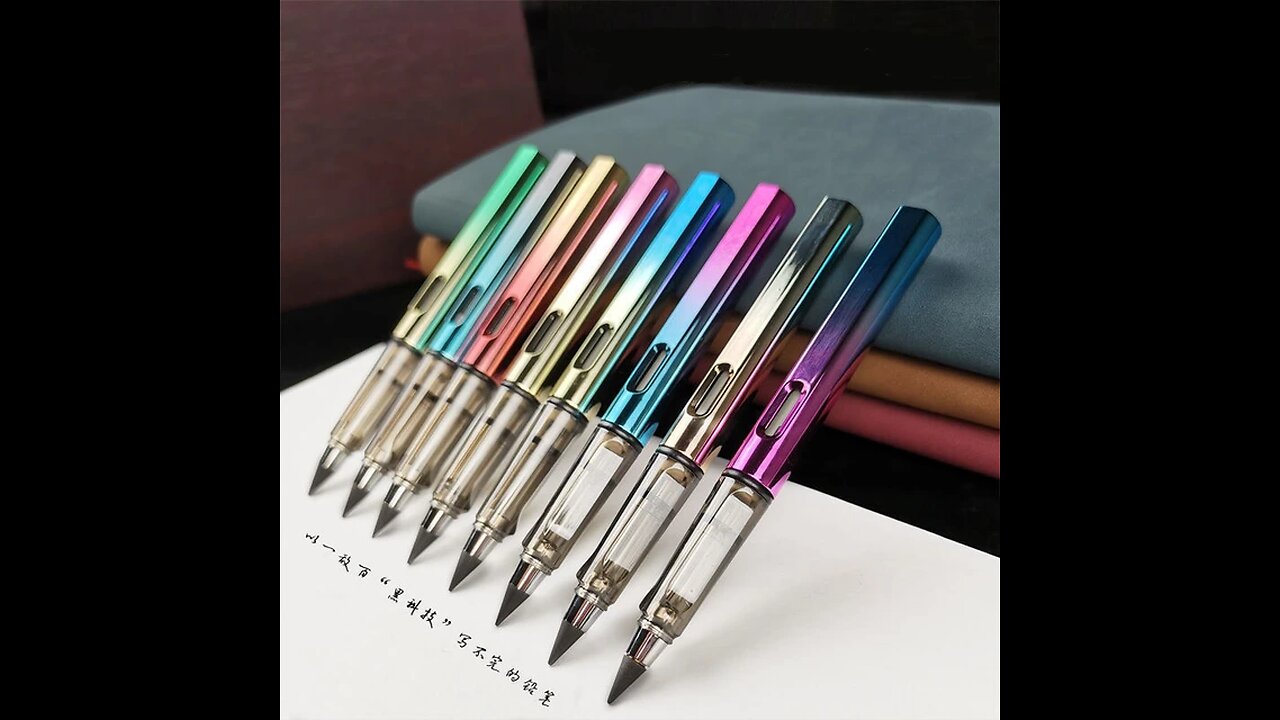 New Technology Colorful Unlimited Writing Pencil Eternal No Ink Pen Magic Pencils