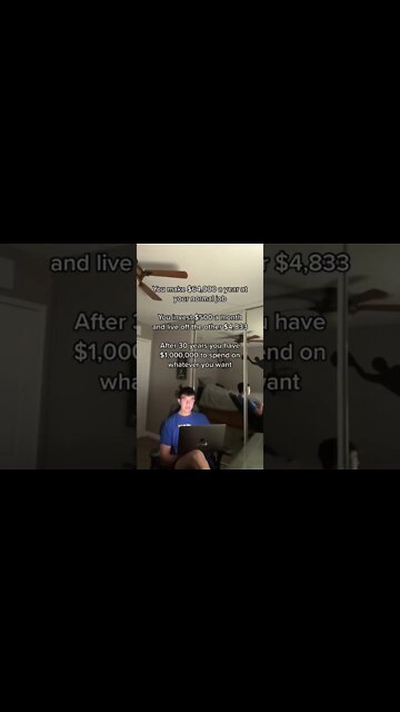 Making $1,000,000 In 30 Years #shorts