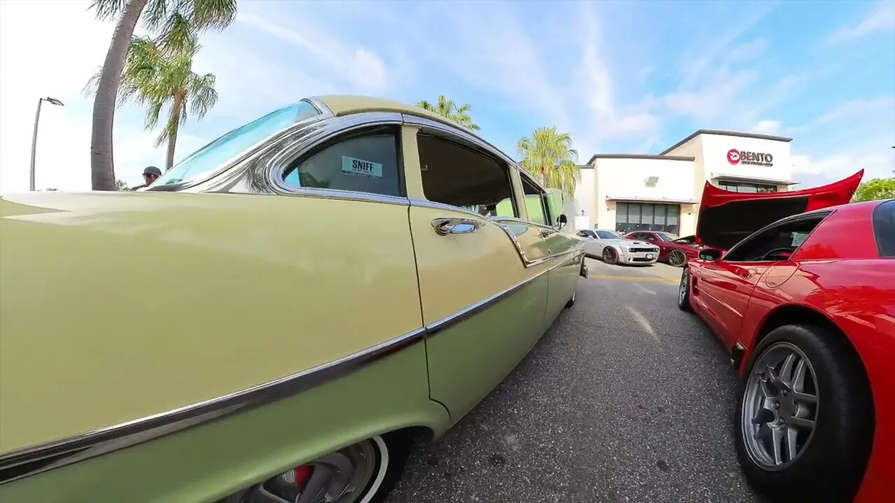 1956 Chevy Bel Air - Promenade at Sunset Walk - Kissimmee, Florida #chevybelair #insta360