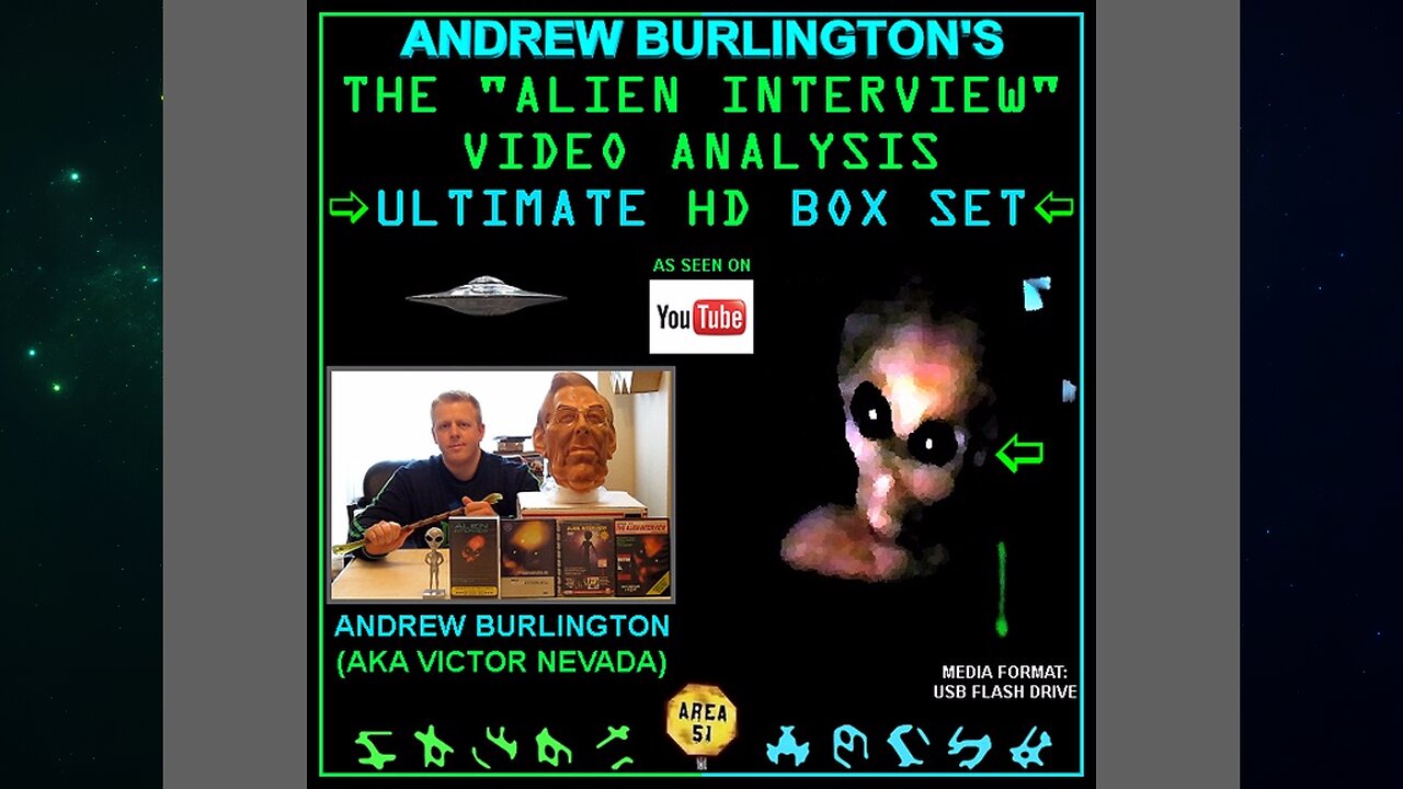 Andrew Burlington's The "Alien Interview" Video Analysis - Ultimate HD Box Set - Fourth Edition