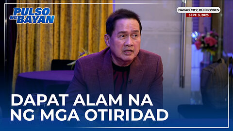 Lumang taktika ng mga terorista, dapat alam na ng mga otoridad —Pastor Apollo C. Quiboloy